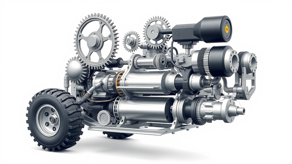 off road drivetrain innovations components gears electric motors battery management system diagram