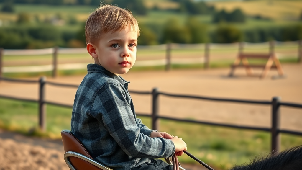 beginner riding advice – attentive rider demonstrating correct posture in riding arena