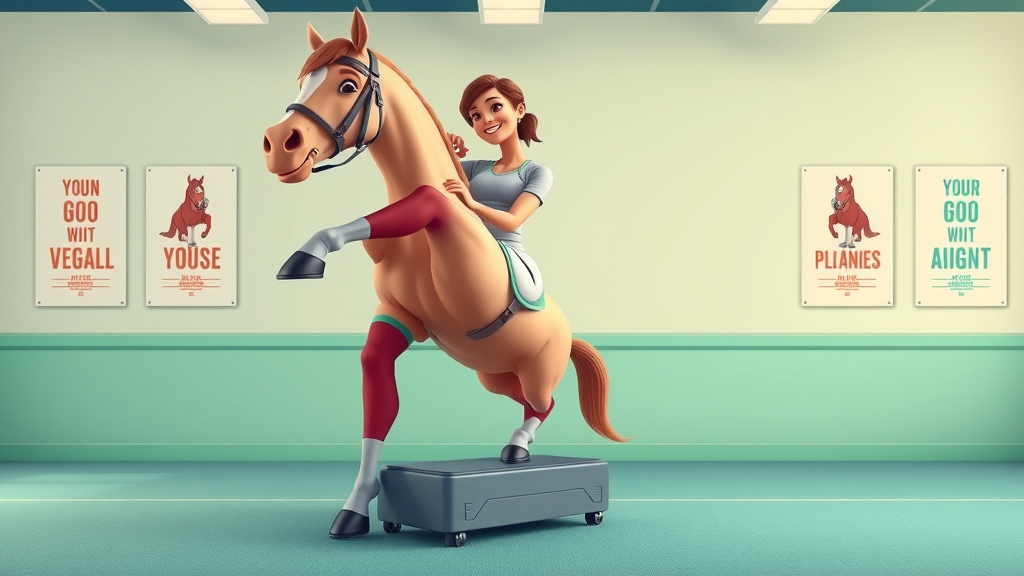 equestrian performing calf raises to improve lower leg response for horseback riding