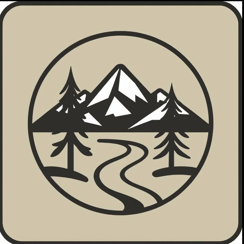 Icon for Rugged Trails Network showcasing adventure and outdoor exploration.